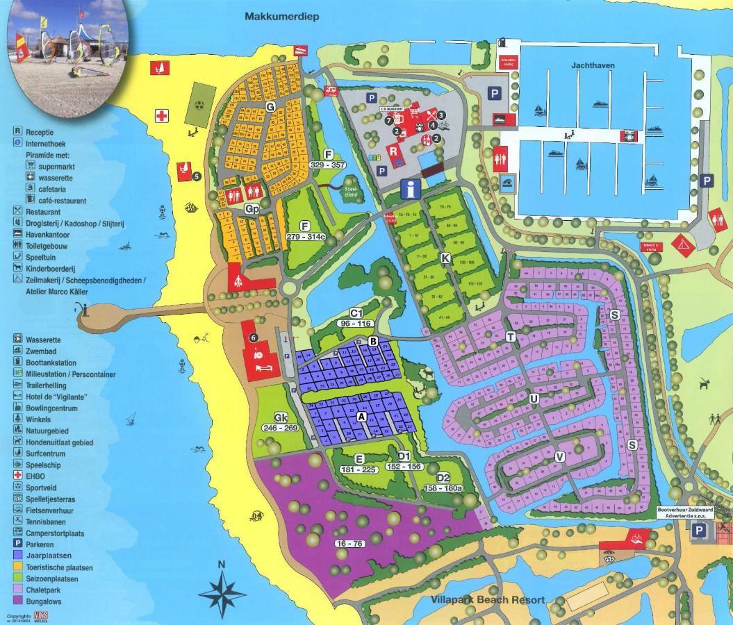 Vakantiehuisje Makkum Nl - T11 Eksteriør billede